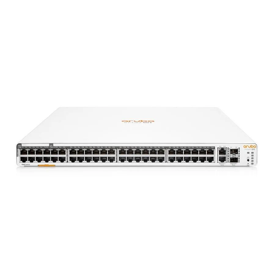Коммутатор HPE Aruba JL809A 48G 40p Class4 8p Class6 PoE 2XGT 2SFP+ 600W Switch