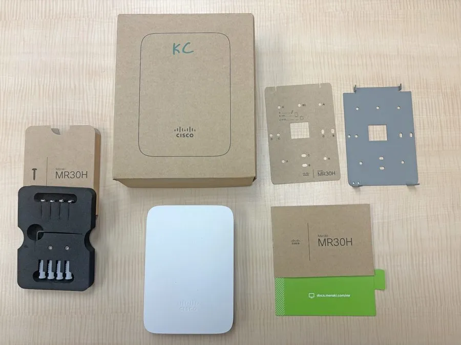 Точка доступа Wi-Fi Cisco Meraki MR30H Wireless Access Point 4 Port POE Cloud Ma