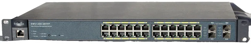 Коммутатор EnGenius EWS1200-28TFP 24-Port Managed Gigabit 410W PoE+ Switch