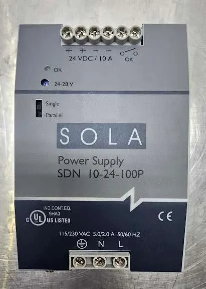 Блок питания Sola SDN 10-24-100P Din-Rail Power Supply 115/230VAC 5.0/2.0A 50/60