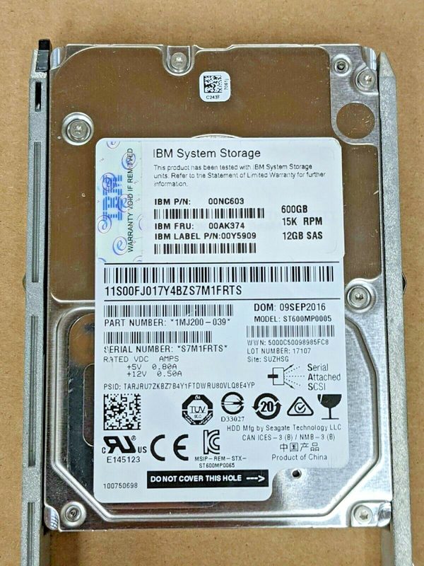 Жёсткий диск IBM 00AK374