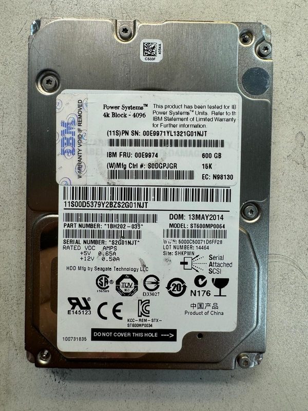 Жёсткий диск IBM 00E9974
