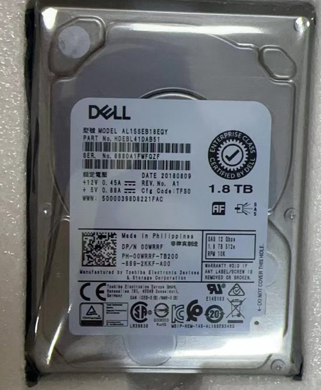 Жёсткий диск Dell 00WRRF