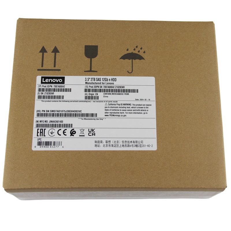 Жёсткий диск Lenovo 00YK031