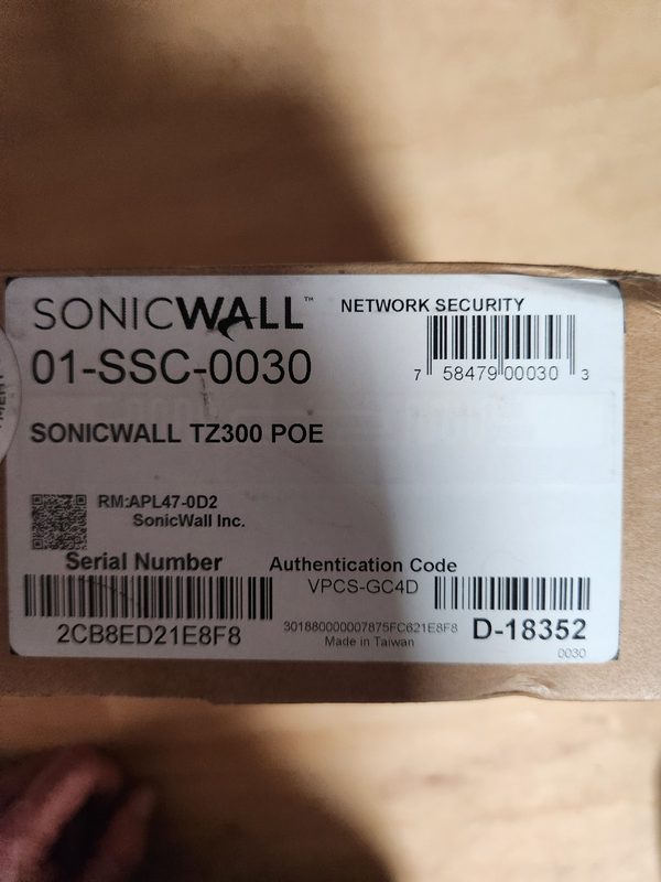 Межсетевой экран SonicWall 01-SSC-0030