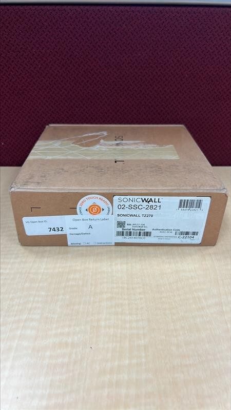 Межсетевой экран SonicWall 02-SSC-2821