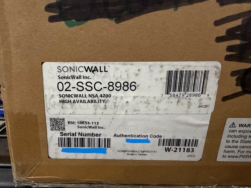 Межсетевой экран SonicWall 02-SSC-8986