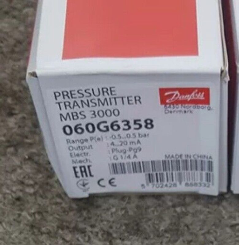 Датчик давления Danfoss 060G6358