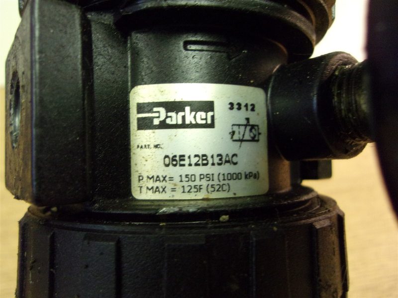 Трубопроводная арматура Parker 06E12B13AC