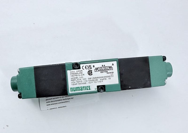Электромагнитный клапан Numatics 081SS500K000030