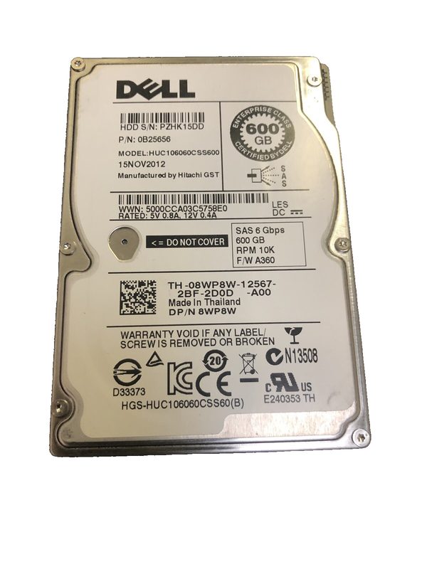 Жёсткий диск Dell 08WP8W
