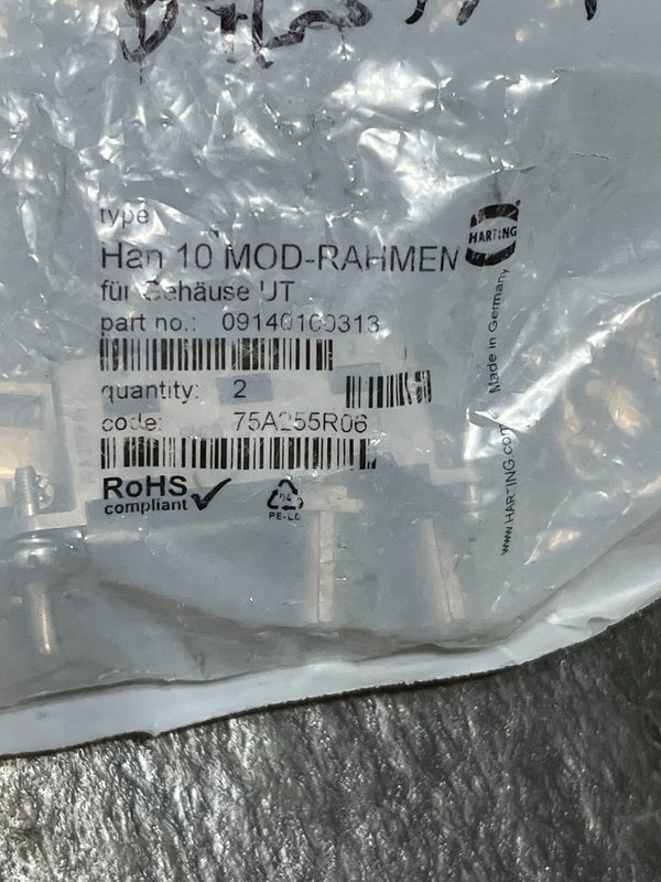Электронный компонент Harting 09140100313
