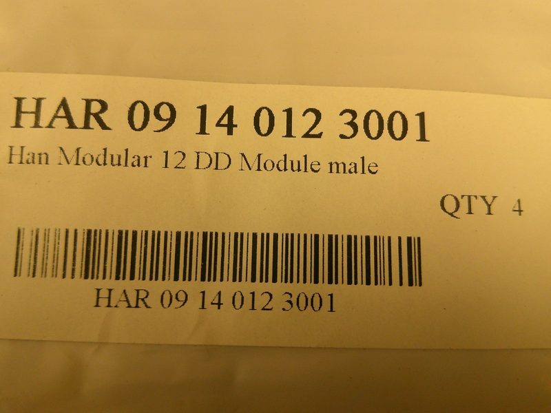 Электронный компонент Harting 09140123001
