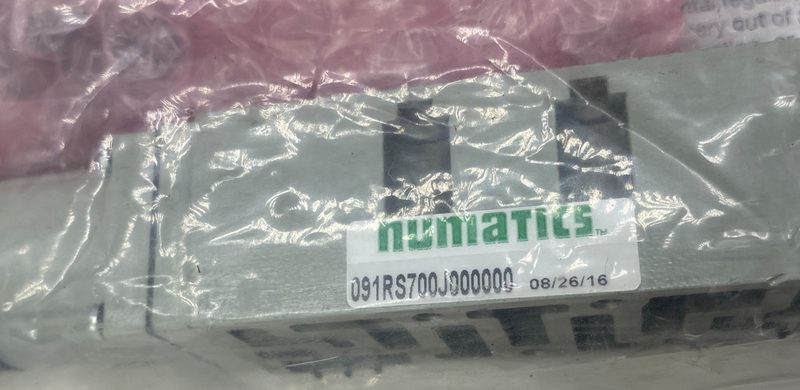 Трубопроводная арматура Numatics 091RS700J000000