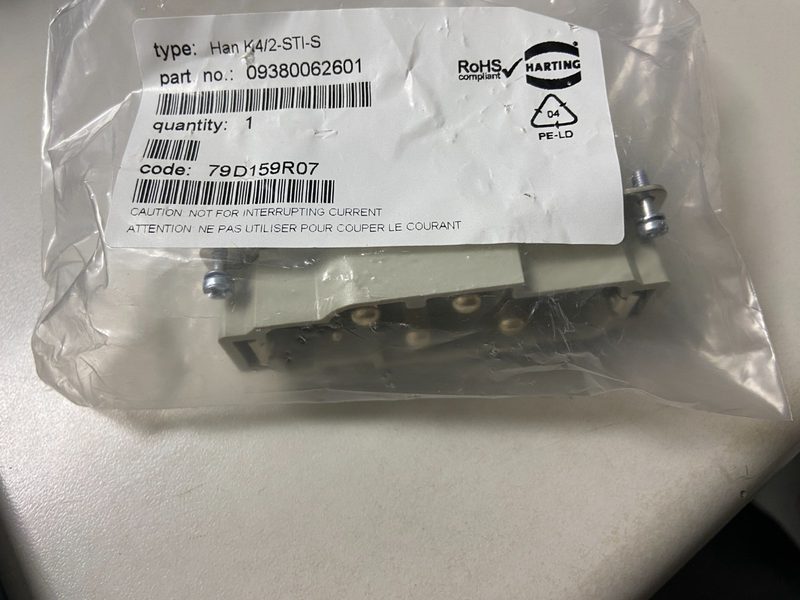 Электронный компонент Harting 09380062601