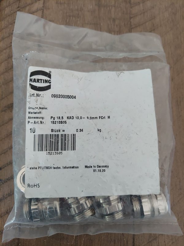 Разъём Harting 09620005004