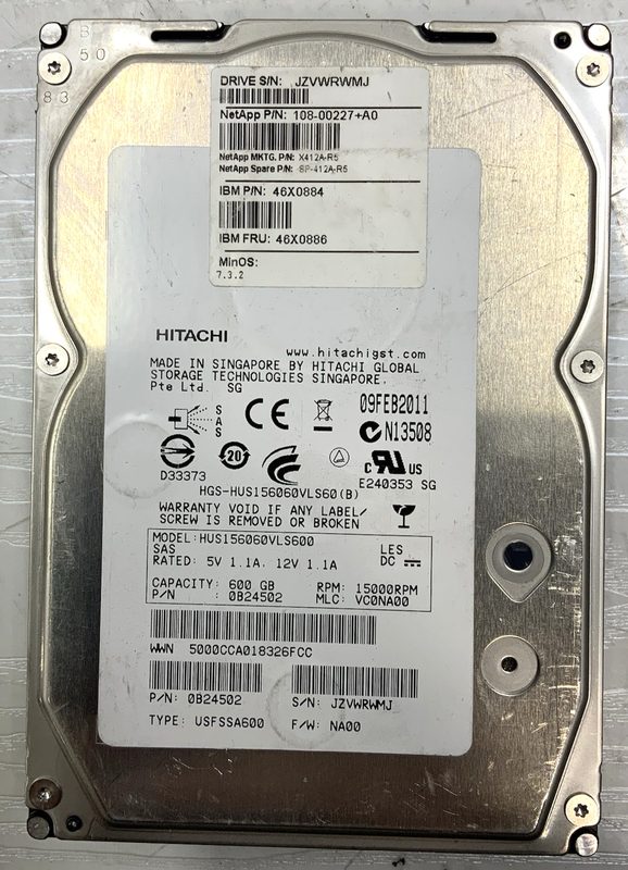 Жёсткий диск NetApp 0B24502