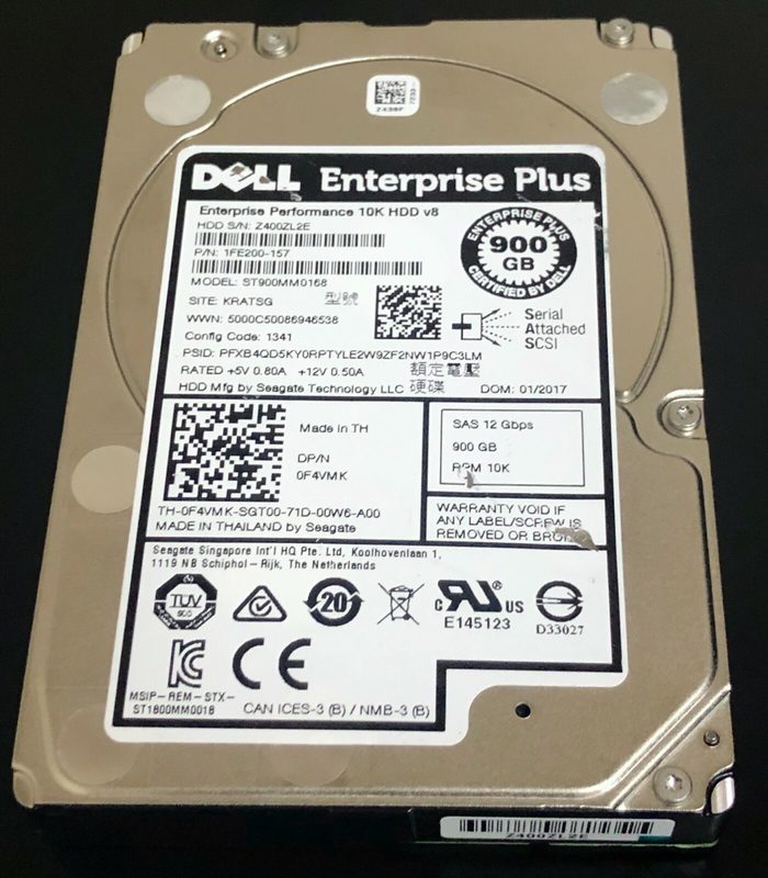 Жёсткий диск Dell 0F4VMK