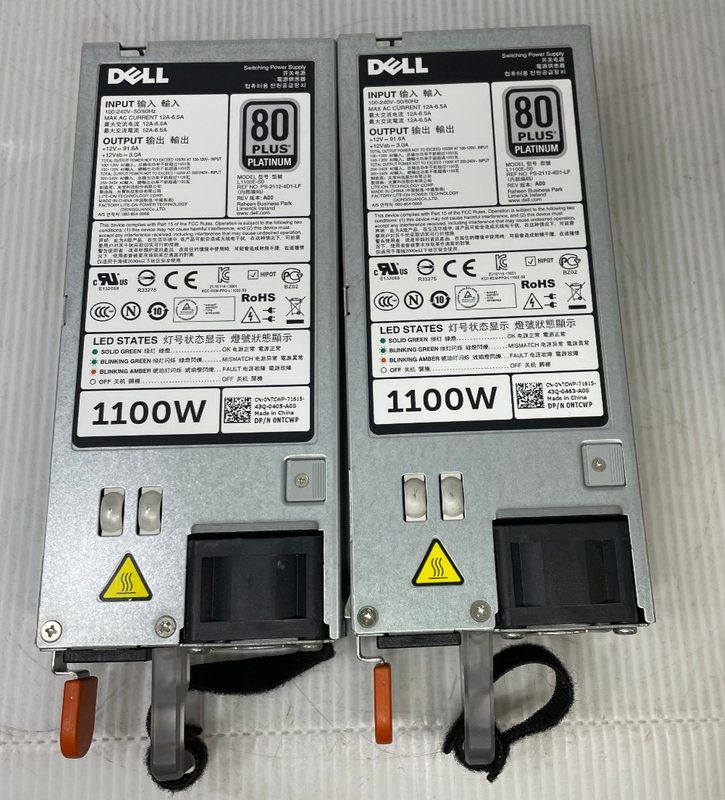 Блок питания Dell 0NTCWP