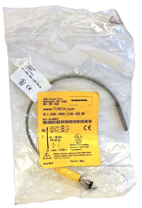 Датчик приближения Turck 1-EH04-RP6X-0.2M-PSG