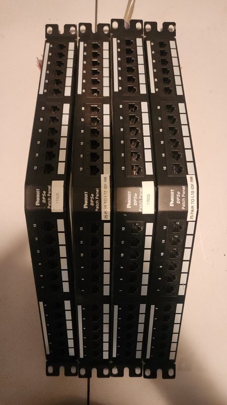 Патч-панель Panduit 1-RACK