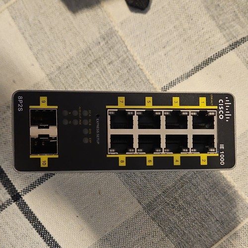 Коммутатор Cisco 1000-8P2S-LM