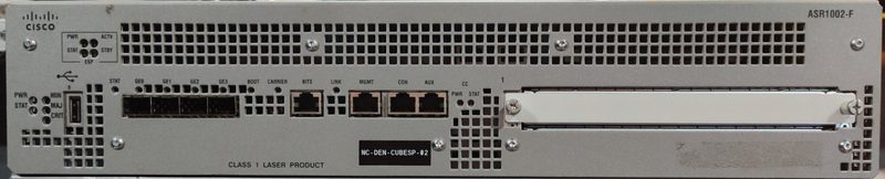 Маршрутизатор Cisco 1002-F
