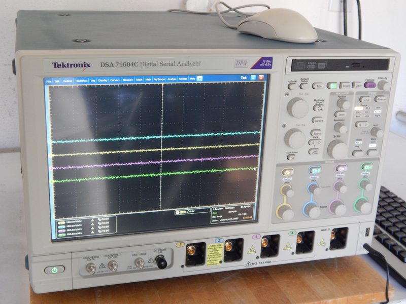 Осциллограф Tektronix 100GS/S