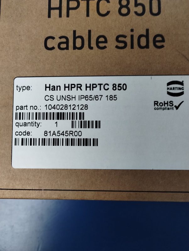 Разъём Harting 10402912129
