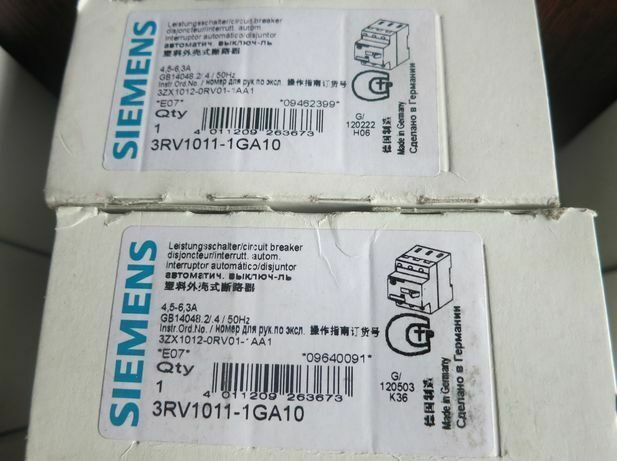 Автоматический выключатель Siemens 11-1GA10