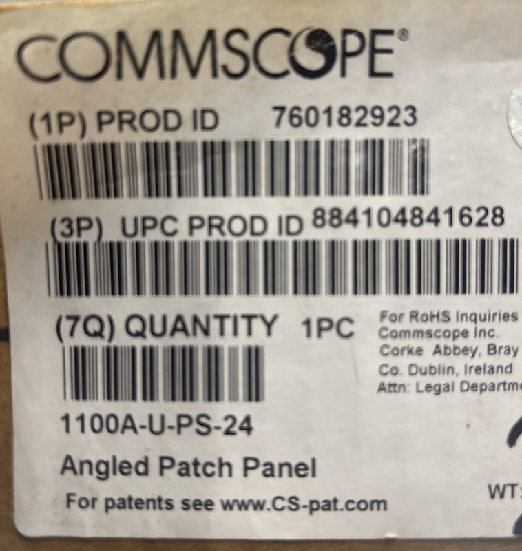 Патч-панель CommScope 1100A-U-PS-24