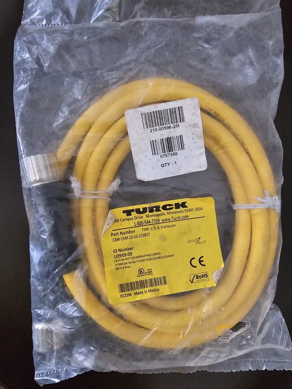 Соединительный кабель Turck 12-12-2/S817