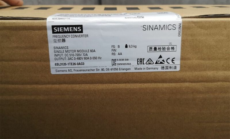 Частотный преобразователь Siemens 120-1TE26-0AC0