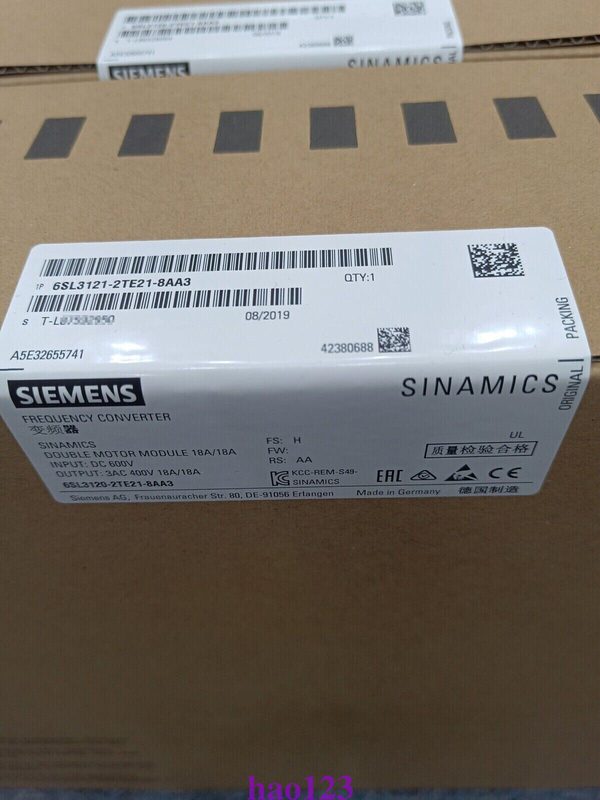 Частотный преобразователь Siemens 121-2TE21-8AA3