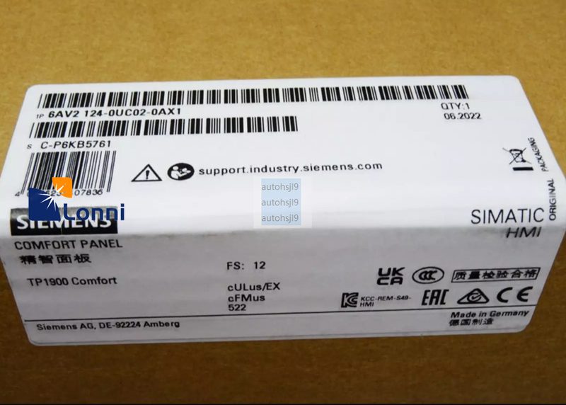 Панель оператора Siemens 124-0UC02-0AX1