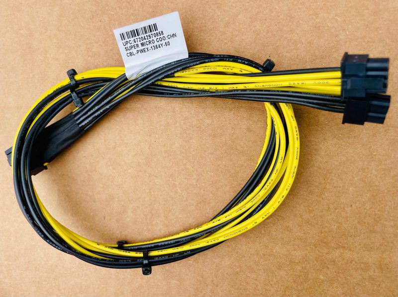 Кабель Supermicro 12V-2X6+4S