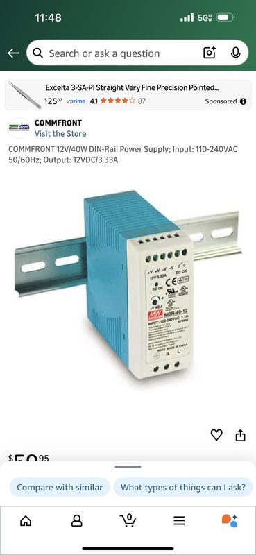 Блок питания 12V/40