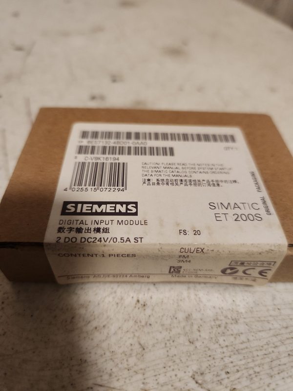 Модуль ввода-вывода Siemens 132-4BD01-0AA0
