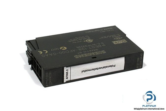 Модуль ввода-вывода Siemens 138-4FD00-0AA0
