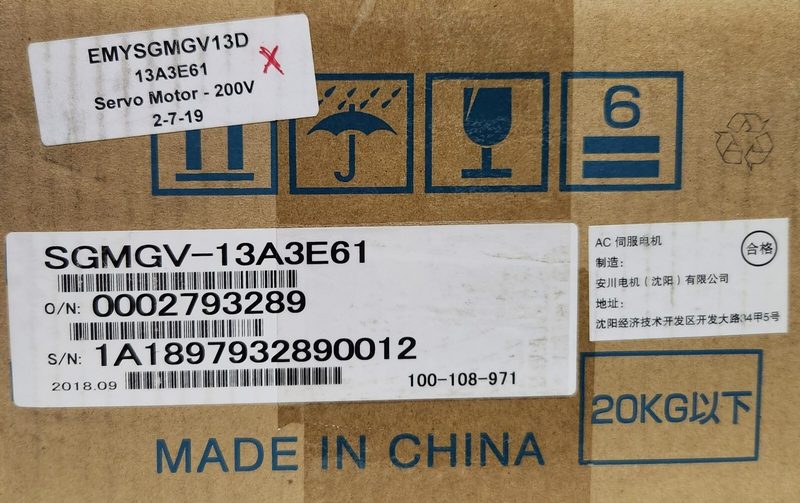 Серводвигатель Yaskawa 13A3E61