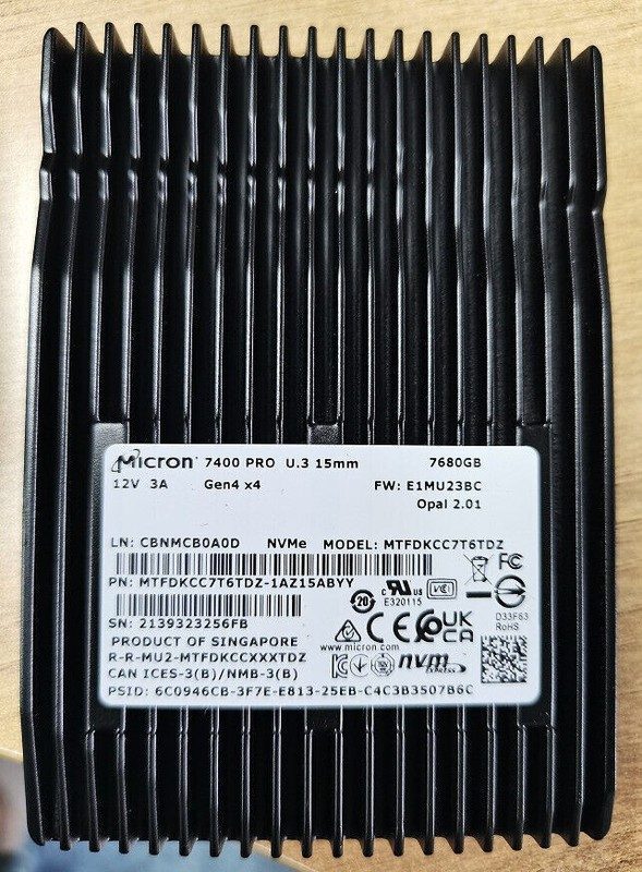 SSD-накопитель Micron 14.0PTBW