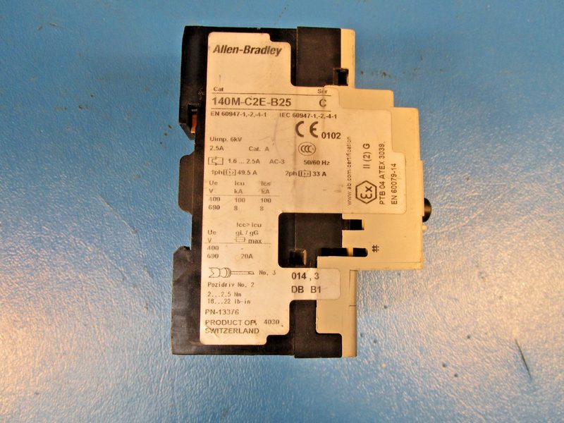 Автоматический выключатель Allen-Bradley 140-C2E-B25