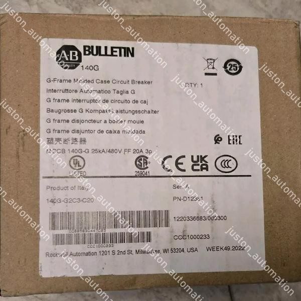 Автоматический выключатель Allen-Bradley 140G-G2C3-C20
