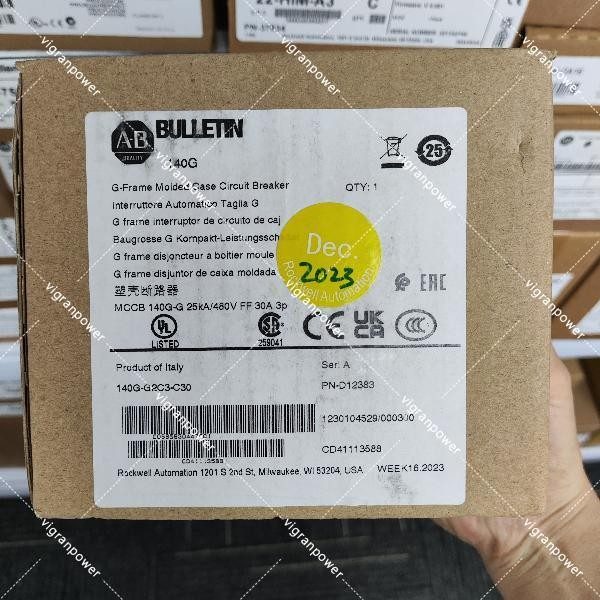 Автоматический выключатель Allen-Bradley 140G-G2C3-C30