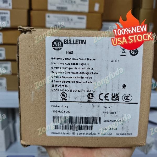 Автоматический выключатель Allen-Bradley 140G-G2C3-C90