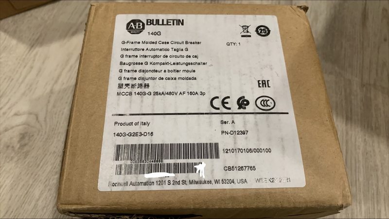 Автоматический выключатель Allen-Bradley 140G-G2E3-D16