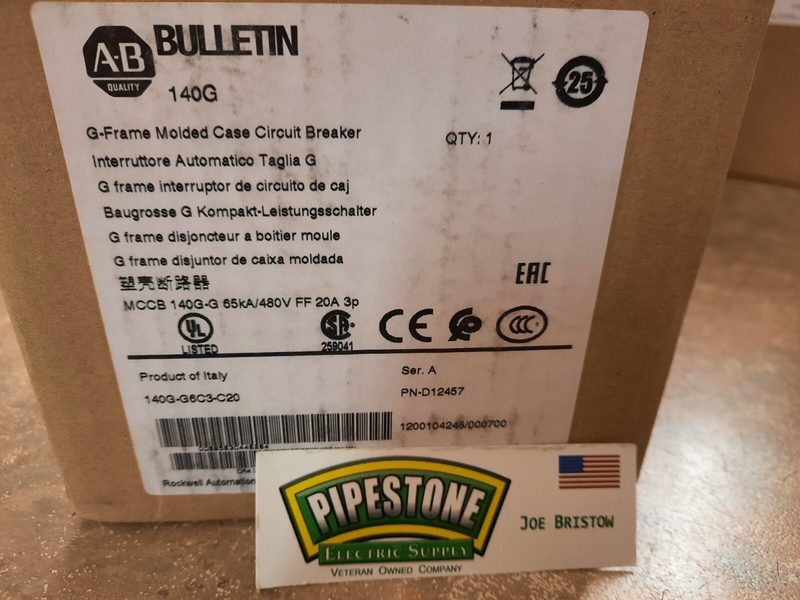 Автоматический выключатель Allen-Bradley 140G-G6C3-C20