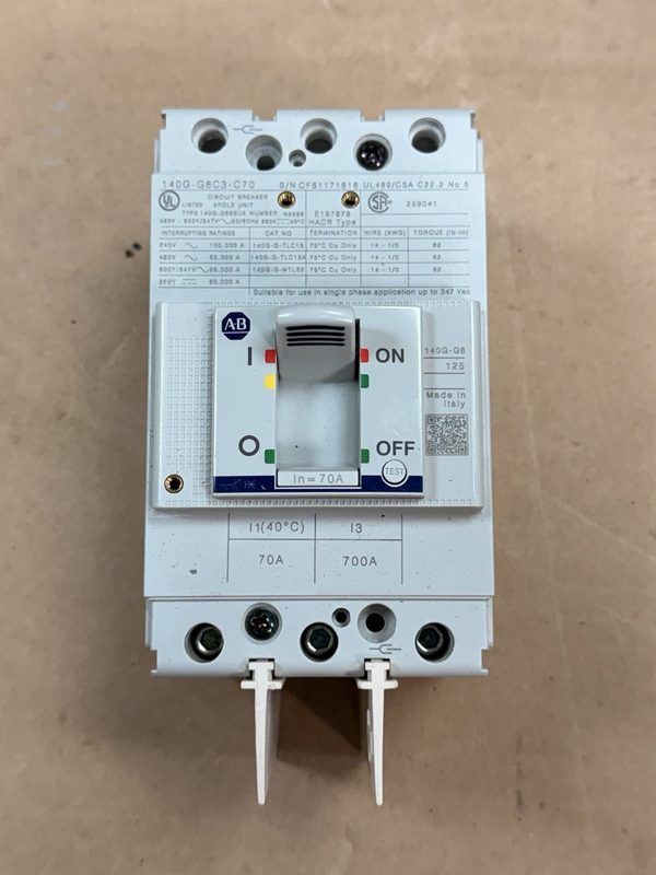 Автоматический выключатель Allen-Bradley 140G-G6C3-C70