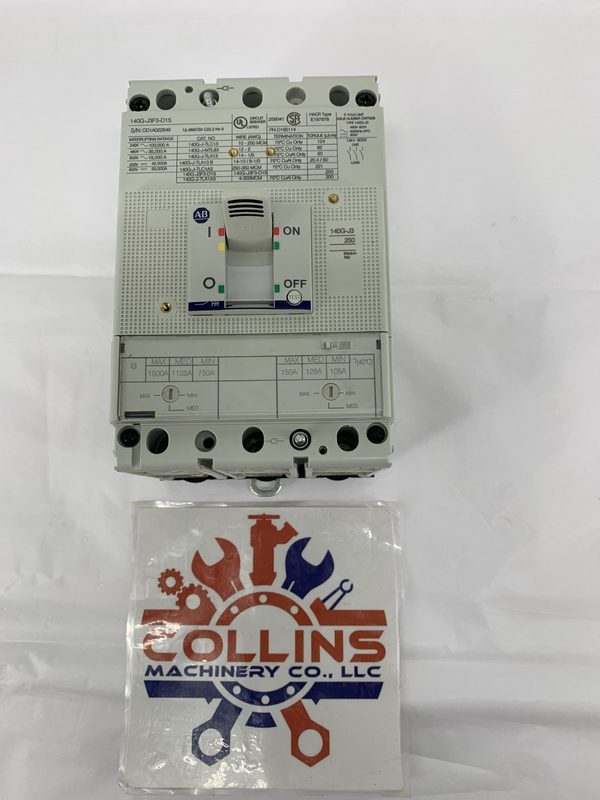 Автоматический выключатель Allen-Bradley 140G-J3F3-D15