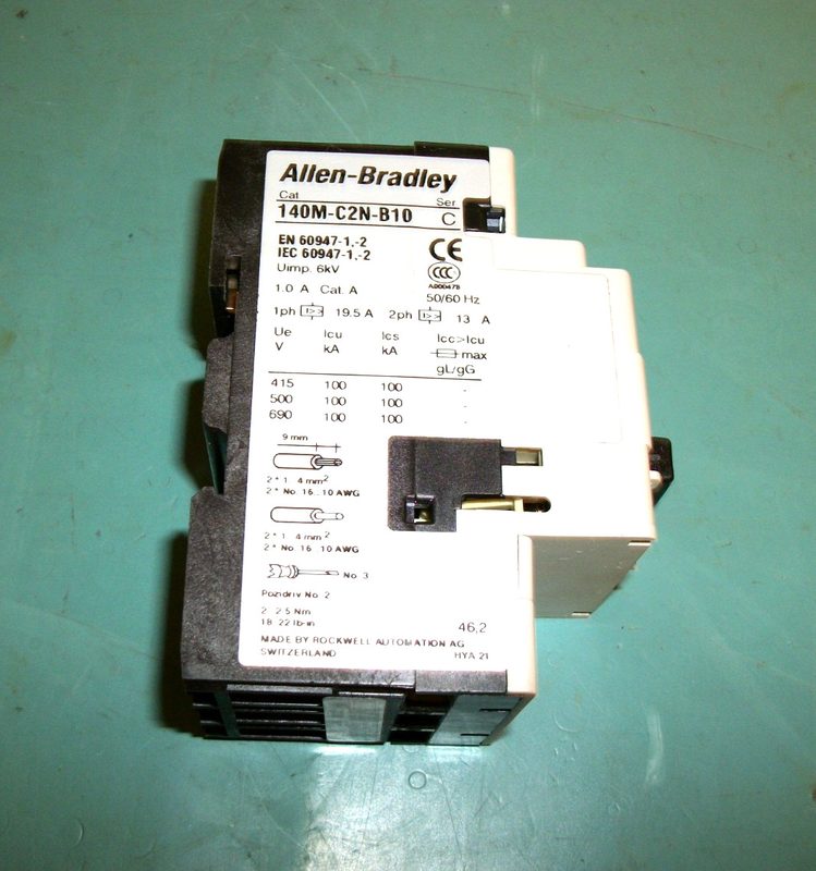 Автоматический выключатель Allen-Bradley 140M-C2N-B10